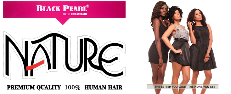 BLACK PEARL 100% HUMAN HAIR - Gamme NATURE