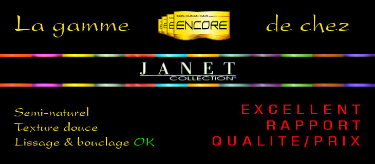 La gamme "Encore" de chez JANET COLLECTION