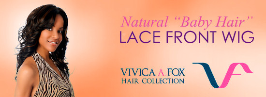Perruques Front Lace avec Baby Hairs de chez Vivica A. Fox